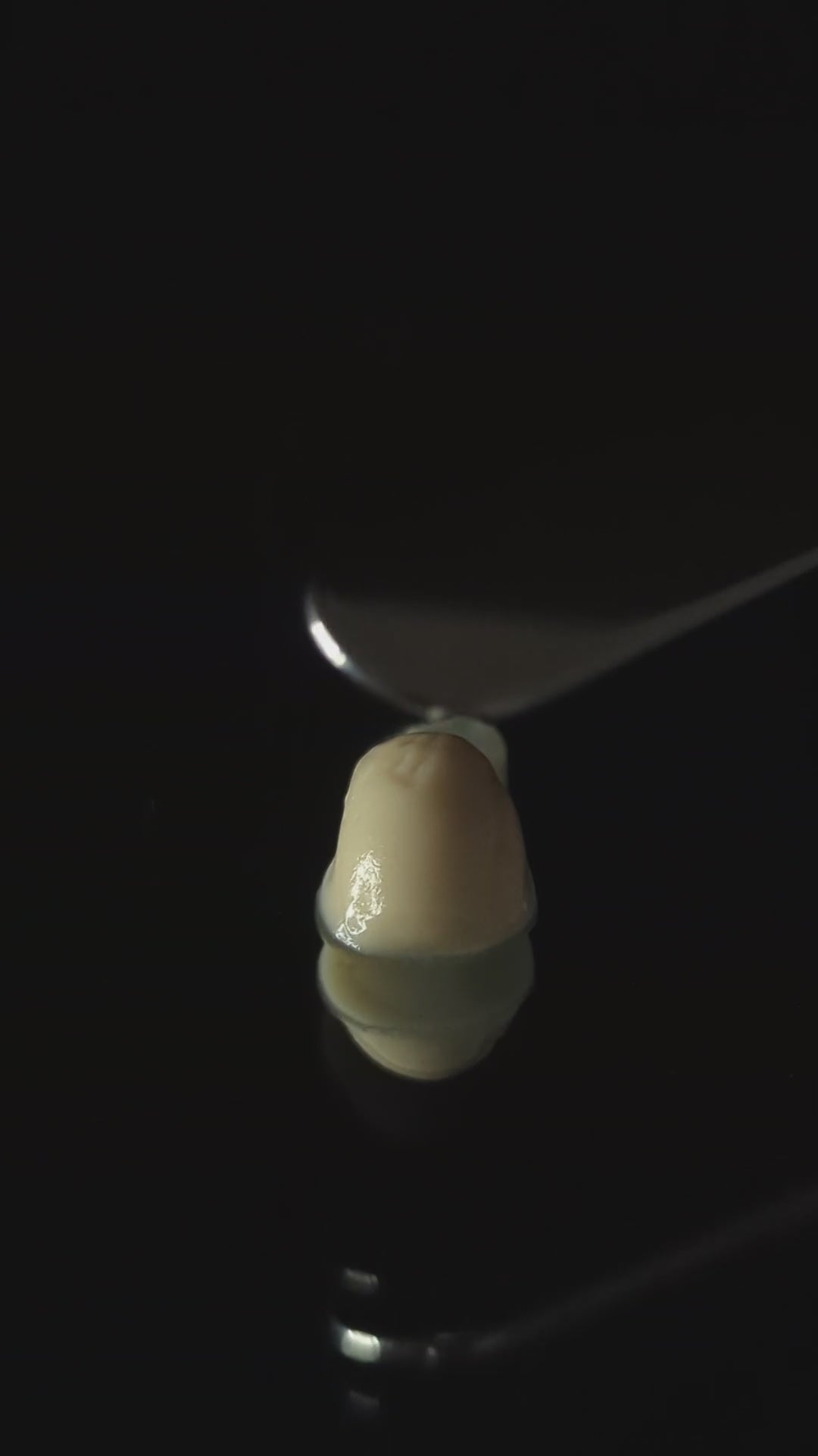 Load video: Close-up of BPM cream deodorant spread smoothly with a spatula, showing its soft texture and easy spread.